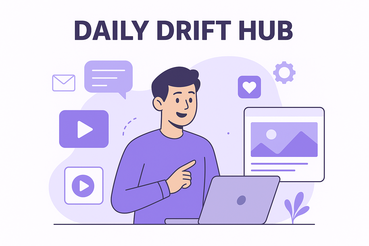 Daily Drift Hub illustration